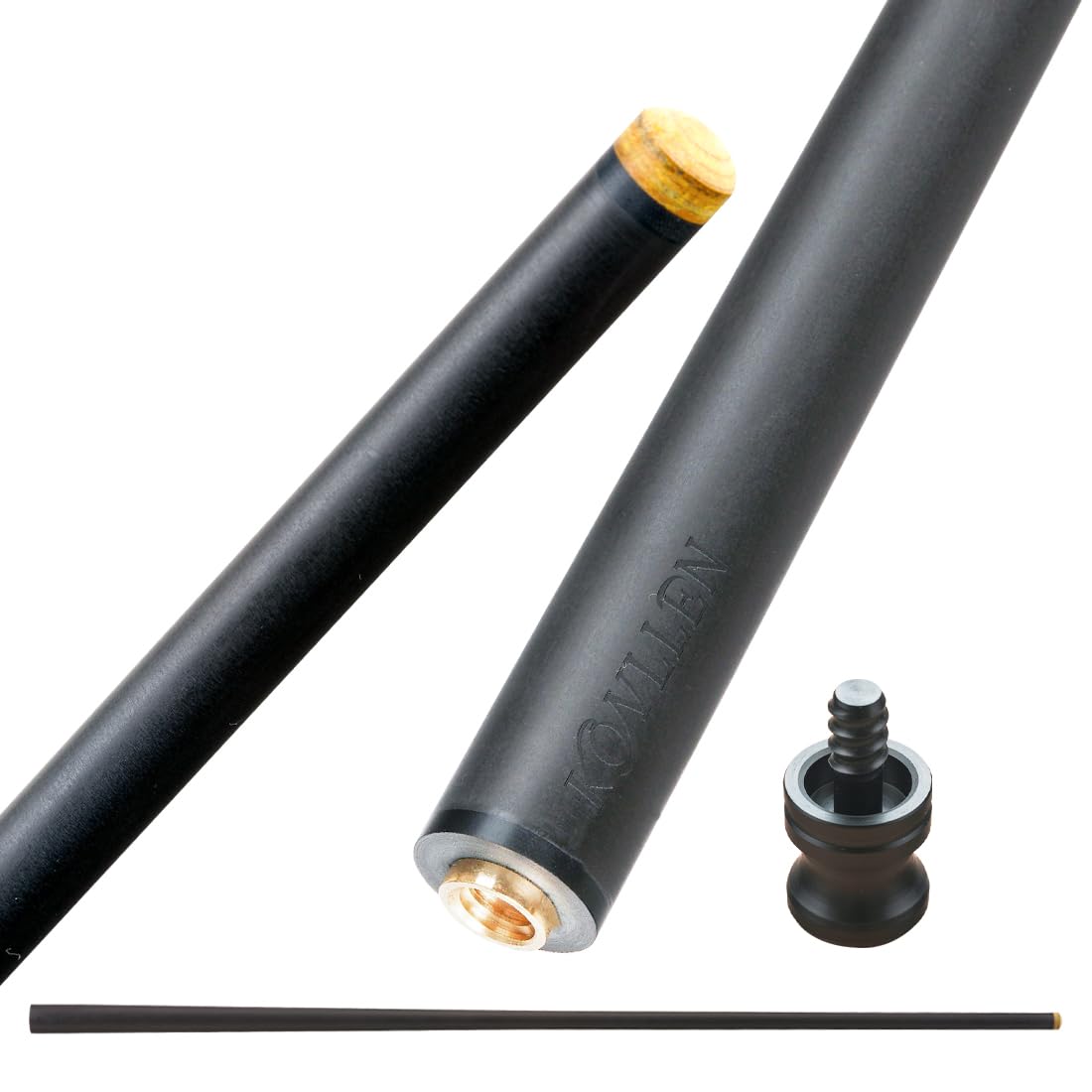 KONLLEN Pool Cue Single Shaft 3/8X8 Quick loc 3/8