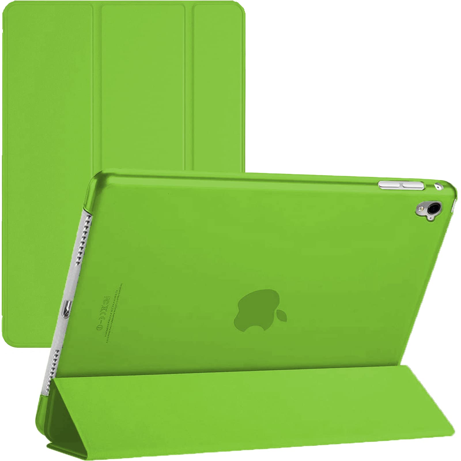 Magnetic Case For iPad 10.2 9/8/7th Generation 2021 2020 2019 Smart Cover With Auto Sleep Wake Function (Green)