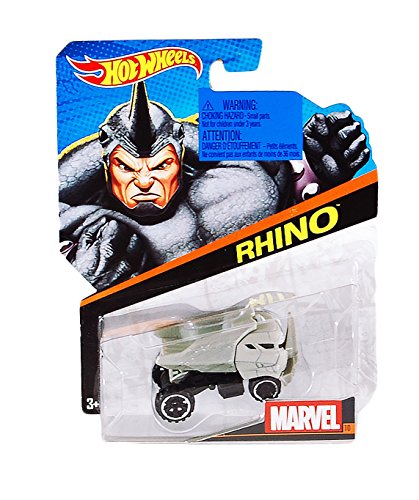 Hot Wheels 1:64 Marvel Character Rhino Die-Cast Car
