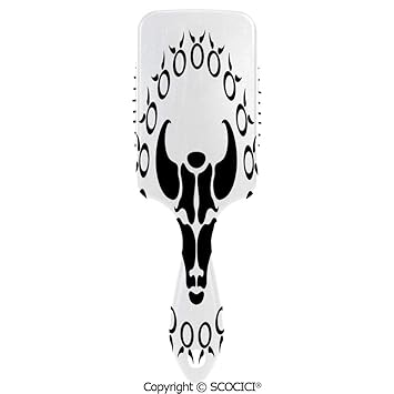 Buy Detangling Hair Brush Soft Comb Cushion Air Horoscope Bull