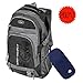 Lightweight Backpack, OYD Sports Backpack 55L Hiking Backpack Outdoor Travel Water Resistant Foldable Backpack ultralight backpack for Camping, Trekking and Mountain Climbing ( Black )