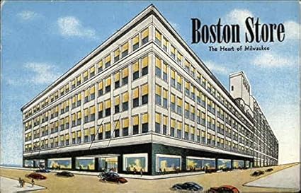 The Boston Store Milwaukee, Wisconsin WI Original Vintage Postcard 1947