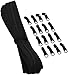 Patterns By Annie Yard Zipper, Black