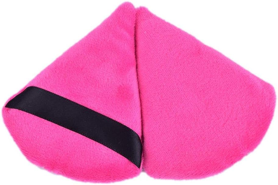 Makeup sponge,2PCS Triangle Velvet Powder Cosmetic Puff,Mini Beauty