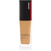 Shiseido Synchro Skin Self-Refreshing Foundation SPF 30, Oak 340 - Medium-to-Full Buildable Coverage - Natural Finish, 24-Hour Wear - Water Resistant & Non-Comedogenic - 30 mL