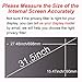 4NM Privacy Screen Protector for 31.5″ Widescreen Monitor (16:9 Aspect Ratio), 31.5 inch Privacy Filter Anti-Glare – Anti-Scratch Protector Film (20.04×11.26inch)thumb 2