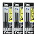 Pilot G2, Dr. Grip Gel/Ltd, ExecuGel G6, Q7 Rollerball Gel Ink Pen Refills Blue .7 mm 3 Pack