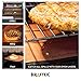 Kraftex Copper Grill Mats 4 Large Pack. Copper Grill Mats Non Stick for BBQs, Ovens & Baking. Grilling Mats for Gas Grill, Charcoal or Electric. Non Stick Heat Resistant Grilling Accessories.