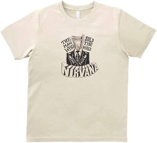 Amazon 音楽 バンド シネマ Nirvana 518 Tシャツ 半袖 サンド Tシャツ カットソー 通販
