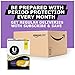 U by Kotex Lightdays Liners, Extra Coverage, Unscented, 80 Count (Pack of 6)