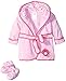 Disney Terry Bath Robe, Pink Baby Princess