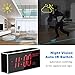 Hidden Camera WiFi Alarm Clock,LITSPED Spy Camera, 1080P Hidden Camera with 33FT Night Vision, 160°Angle Nanny Cam,Motion Detection,Record Sound,App Live Control and Viewing Security Camera for Home
