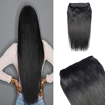 Amazon Com 16 One Piece Clip In Hair Extensions 70g Natural