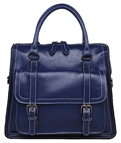 SAIERLONG Women's Cross Body Bag Handbag Tote Cow Leather - motorcycle bag Burnished Soft surface