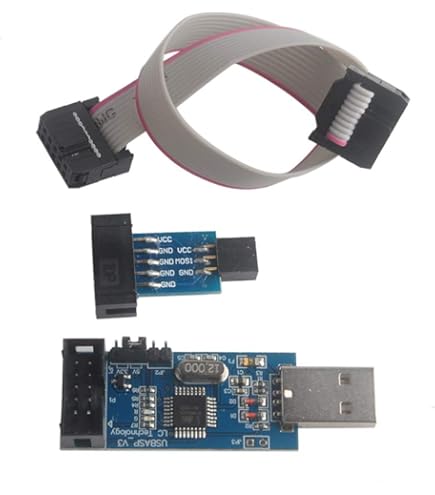 thumbnail image 2 of NOYITO USBASP AVR Programmer For ATMEL Processors - Drive-Free With Aluminum Shell 2 of 12