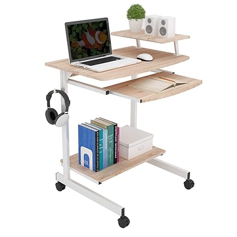 Amazon Com Tjtg Computer Desk Desktop Mobile Laptop Desk Desktop