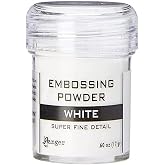 Ranger Embossing Powder, .60 oz, White