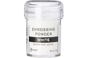 Ranger Embossing Powder, .60 oz, White