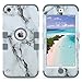 iPod Touch Case, iPod 6 Marble Case, ULAK Protective Anti Slip Anti-Scratch Shockproof Cover with Hybrid High Soft Silicone + Hard PC Case for iPod Touch 5/6th Generation (marble pattern)