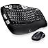Logitech Wireless Wave Combo MK550 - Curved Comfort, Black (920-002555)