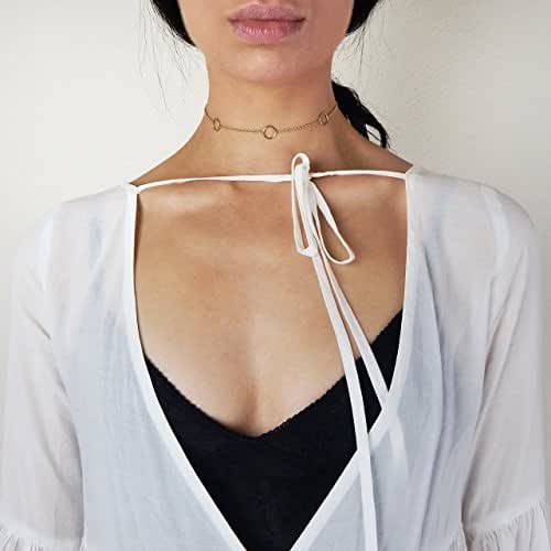 Amazon Com O Ring Chain Choker Handmade