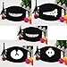 [Top Quality] Unisex Black Cute Bear Mask-Fomei Exo Anti Dust Face Mouth Black Mask for Man and Woman to Go Outside, Made Of 100% Cotton, With High Quality Tailors and Bigger Clear Cute Print (5 Pack)