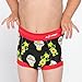 Ez Undeez Toddler Underwear Boys Padded Potty Training Pants Easy (3T, Aliens-White Solid)