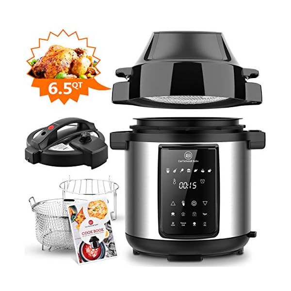 1829 CARL SCHMIDT SOHN 6Qt Pressure Cooker & Air Fryer Combo Allin