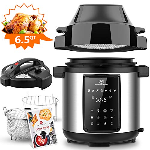 1829 CARL SCHMIDT SOHN 6Qt Pressure Cooker & Air Fryer Combo Allin
