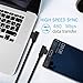 Micro USB Cable,Muslish 3ft USB Charging Cable Right Angle Android Charger Durable TPE Cord for Samsung Galaxy S6/S7,Kindle,HTC, Nexus,LG,Sony and More(Black)