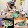 15in1-Silicone-Nonstick-Baking-Pan-Bakeware-Mold-Tools-Set-BPA-Free-Food-Grade-for-Muffin-Donuts-Pizza-Tiramisu-Cake-Tin-Tray-Pan-Sheet-Set 10in1 Nonstick Silicone Baking Cake Pan Tin Tray Sheet Mould Set for Oven, BPA Free Heat Resistant Bakeware Supplies…