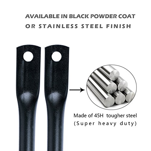 image for AutoEC Jeep A Pair Shake-proof Rectangular Adventure Mirrors, Jeep Wra