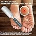 Callus Shaver Foot File Salon Quality Stainless Steel for Thick Feet. Perfect for Men and Women Busy Feet by Zone - 365