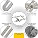 AngleGenie Template Tool - Premium Grade Stainless Steel, Easy To Use Four Sided, Multi-Angle Measuring Instrument Perfect For Handymens, Craftsmens, Builders and DIY-ers.