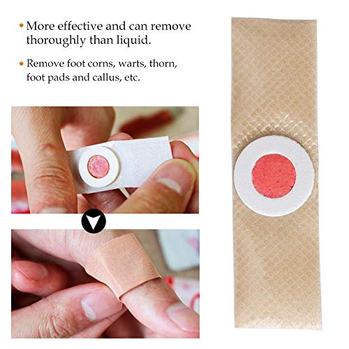 Corn Remover Pads, Corn Removal, Wart Removal, It is a Better Solution for People Who Suffer The Pain of Corn, Wart & Callus, 24Pcs/Box
