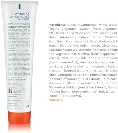 Botanique whitening simplesmente hortelã-pimenta |previne germes e melhora a saúde bucal e dentária |fortalece os dentes| totalmente natural, sem flúor e sls | 100% vegetariano e vegano - 150g