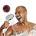 iFox iF013 Bluetooth Shower Speaker with Suction Cup-100% Waterproof-LED Light- FM Radio- Portable Wireless Speaker-8 hrs Playtime- Connects to All Bluetooth Devices (Red & Black)