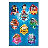 Paw Patrol Crests Poster Gloss Laminated - 91.5 x 61cms (36 x 24 Inches)