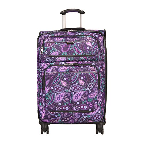 Ricardo Beverly Hills Mar Vista 4 Wheel Expandable Upright, Purple Paisley - Thumbnail 2