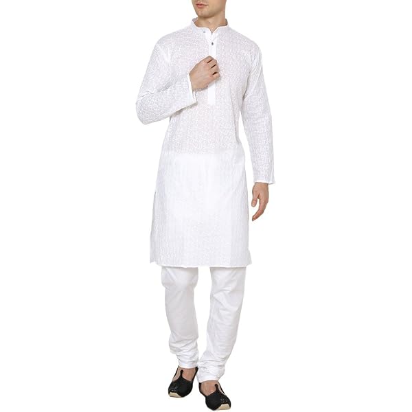 Buy Royal Men's Luxury Cotton Pathani Kurta Pyjama Set Half Sleeves Online at Lo