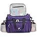 MOJECTO Large Cooler Bag. Two Insulated Compartment, Heavy Duty Fabric, Thick Insulation, 2 Heat Sealed Soft Peva Liner, Many Pockets, Strong Double Zipper, Padded Straps. for Men Women