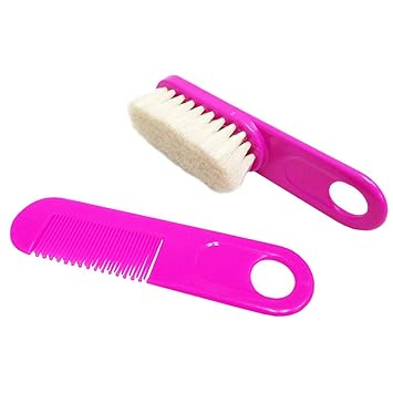 Anself Baby Hair Brush Comb Set For Newborn Amazon In Electronics