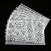 Walfront Heat Shrink Plastic Sheet Kit Shrinkable Film with Pattern for Crafts Key Chains Handmade Craft Tool(Girl's)