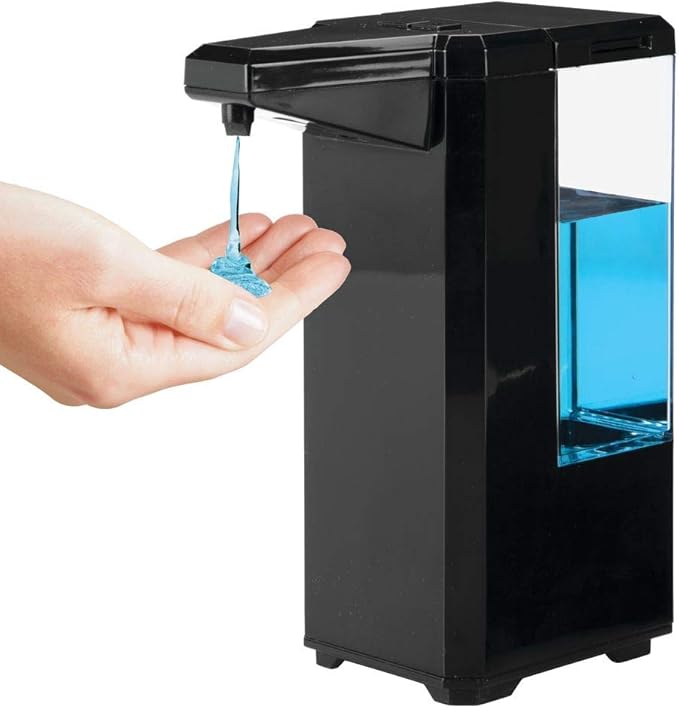 mDesign Plastic Hands Free Automatic Liquid Soap Dispenser