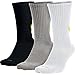 Nike Dri-FIT Cotton Swoosh HBR Crew Socks 3 Pack