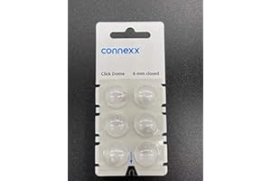 Connexx Accessories Siemens / Rexton Click Domes (6 domes) NEW Blister Pack (6mm Closed)