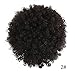 DEYNGS Ponytail African American Short Afro Kinky Curly Wrap Synthetic Drawstring Puff Ponytail (2#)
