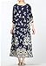 Minibee Women's Dragon Print Pattern Clothing Blue-Long Sleeve