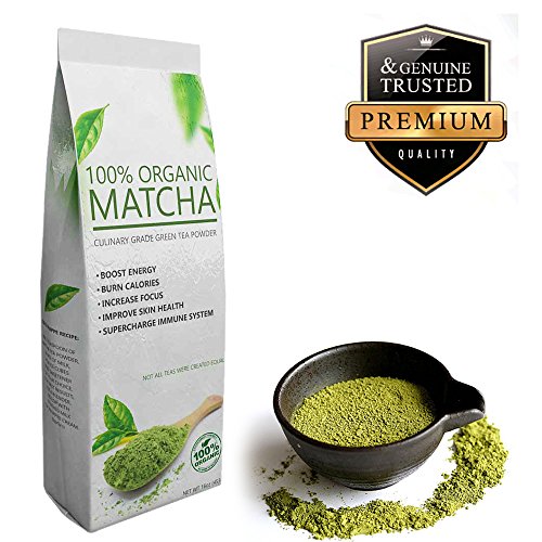 Select matcha (16oz) premium certified organic, pure ma…