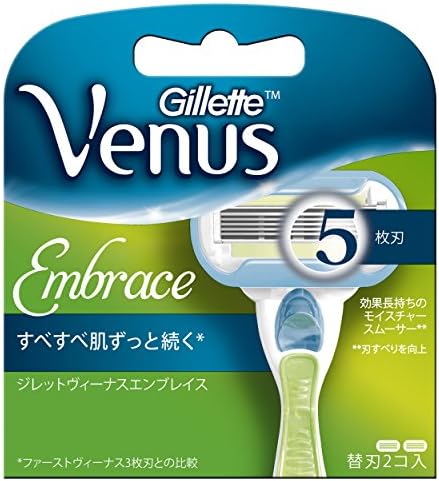 ヴィーナス 女性用カミソリ エンブレイス5 替刃2個入